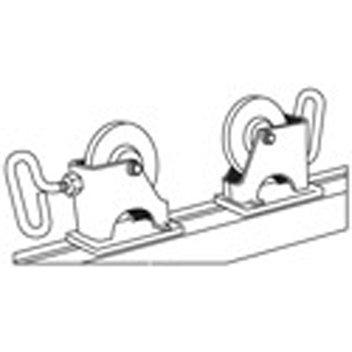 Adjust-A-Rolls&reg; Stand, 2000 lbs. Load Capacity, 36" Pipe Capacity Seaboard Timber Mart