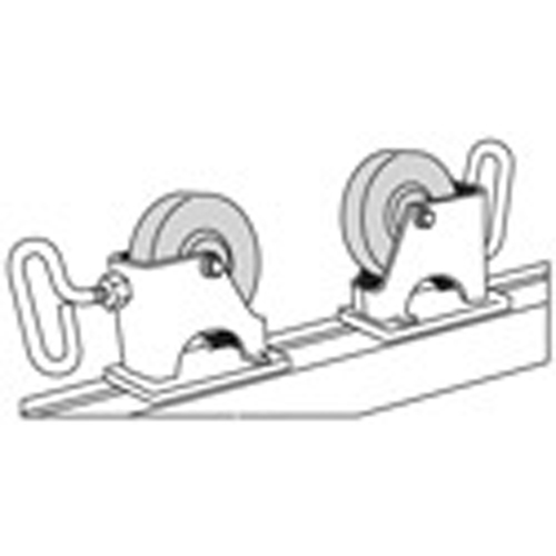 Adjust-A-Rolls&reg; Stand, 1000 lbs. Load Capacity, 36" Pipe Capacity Seaboard Timber Mart