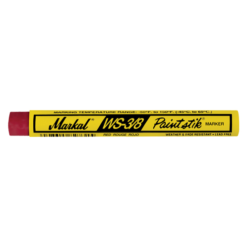 B&acirc;ton de peinture WS-3/8 Paintstik, B&acirc;ton plein, Rouge Seaboard Timber Mart