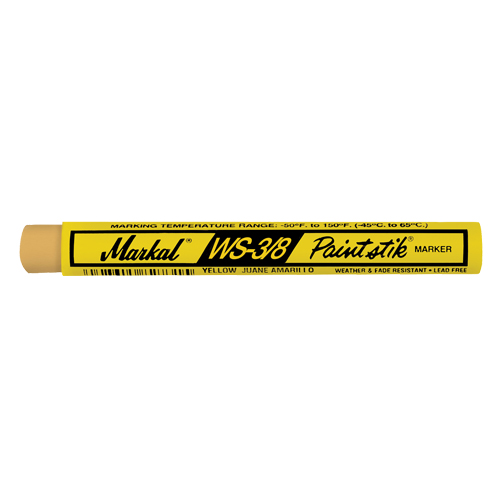 WS-3/8 Paintstik&reg; Paint Marker, Solid Stick, Yellow Seaboard Timber Mart
