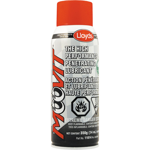 Moovit High Performance Lubricant, Aerosol Can, 350 g Seaboard Timber Mart