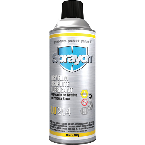 LU204 Dry Film Graphite Lubricant, Aerosol Can Seaboard Timber Mart