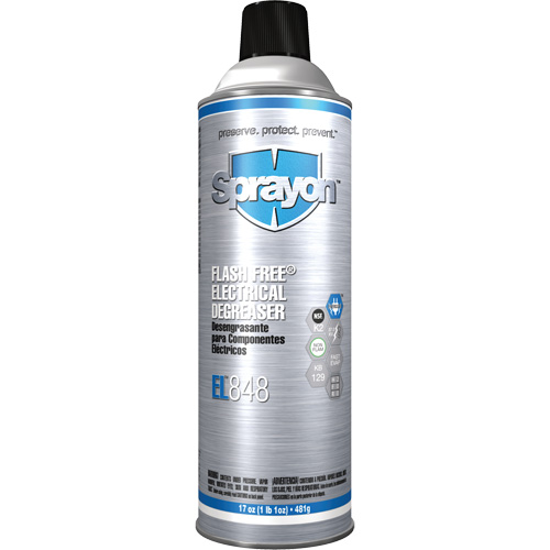 EL848 Flash Free&reg; Electrical Degreaser, Aerosol Can Seaboard Timber Mart