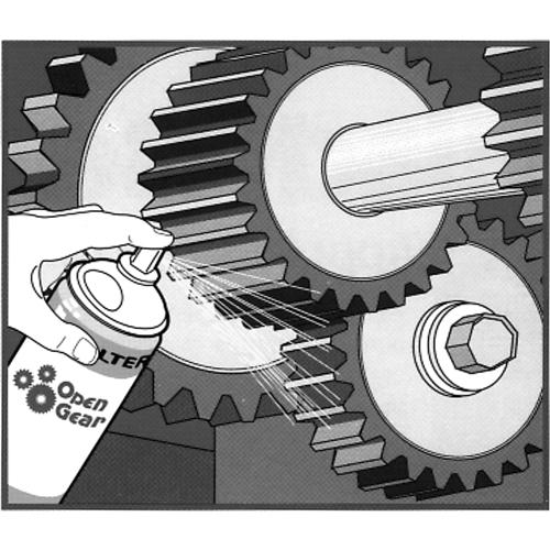 OPEN GEAR Lubricant, Aerosol Can Seaboard Timber Mart