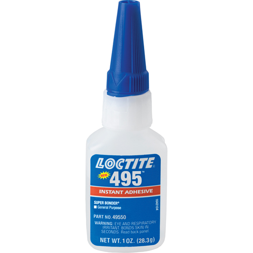 495 Super Bonder&reg; Instant Adhesive, Clear, Bottle, 28.3 g Seaboard Timber Mart