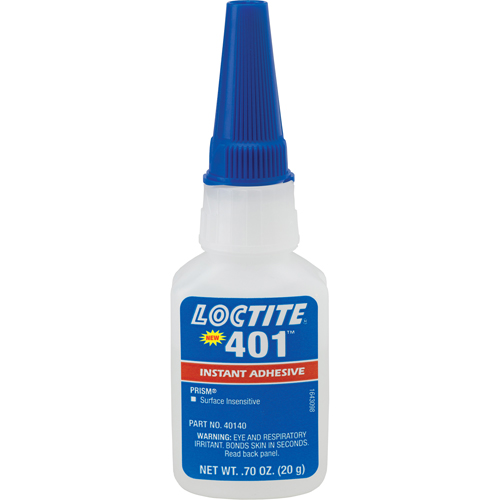 Adh&eacute;sif instantan&eacute; Prism 401, Transparent, Bouteille, 20 g Seaboard Timber Mart