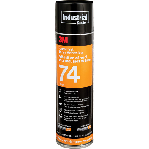 Foam & Fabric Spray Adhesive, Orange, Aerosol Can Seaboard Timber Mart