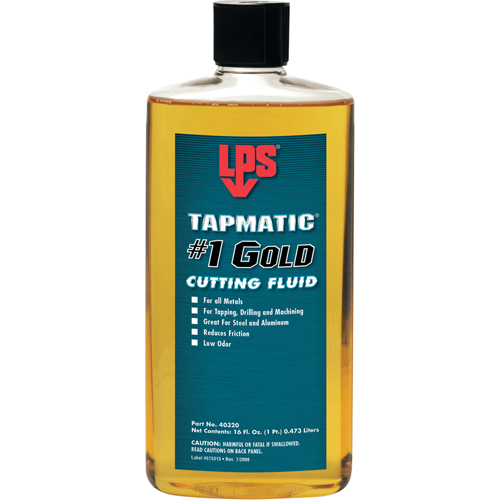 Tapmatic&reg; #1 Gold Cutting Fluids, 16 fl. Oz. Seaboard Timber Mart