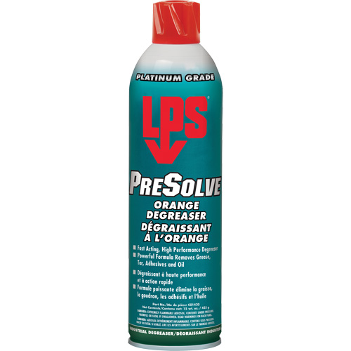 PreSolve&reg; Orange Degreaser, Aerosol Can Seaboard Timber Mart