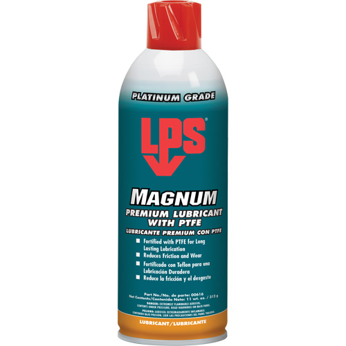 Lubrifiant de qualit&eacute; sup&eacute;rieure avec PTFE Magnum, Canette a&eacute;rosol, 16 oz Seaboard Timber Mart