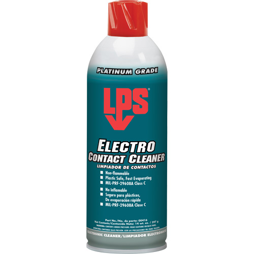 Electro Contact Cleaner, Aerosol Can Seaboard Timber Mart
