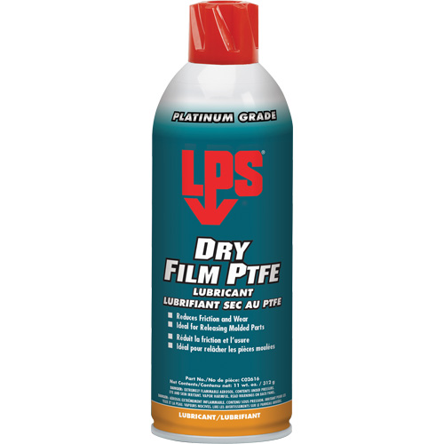 Lubrifiant sec au PTFE, Canette a&eacute;rosol, 16 oz Seaboard Timber Mart