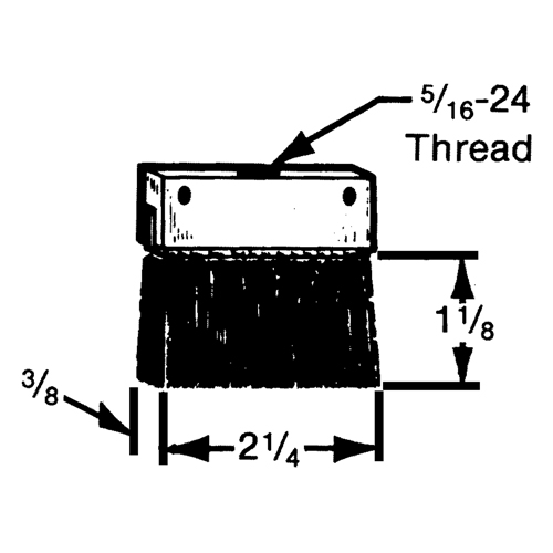 Brosses plates, rondes ou Roto Seaboard Timber Mart