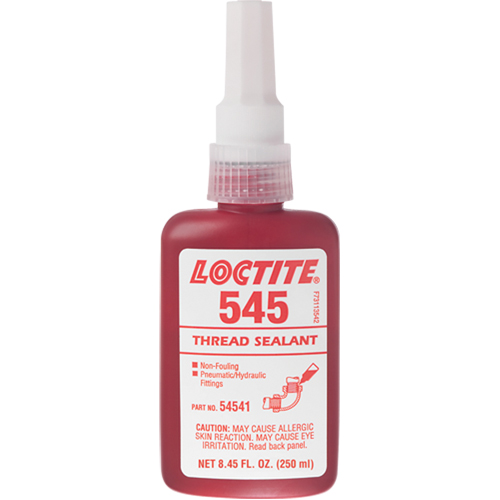 Scellant &agrave; filets 545 hydraulique/pneumatique, Bouteille, 250 ml, -54° C - 121° C/-65° F - 250° F Seaboard Timber Mart