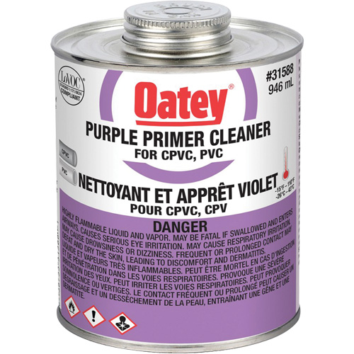 Appr&ecirc;t/nettoyant violet, 946 ml, Canette &agrave; dessus brosse Seaboard Timber Mart