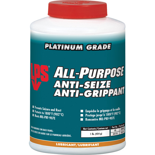 All-Purpose Anti-Seize, 1 lbs., Bottle, 1800°F (982°C) Max. Temp Seaboard Timber Mart