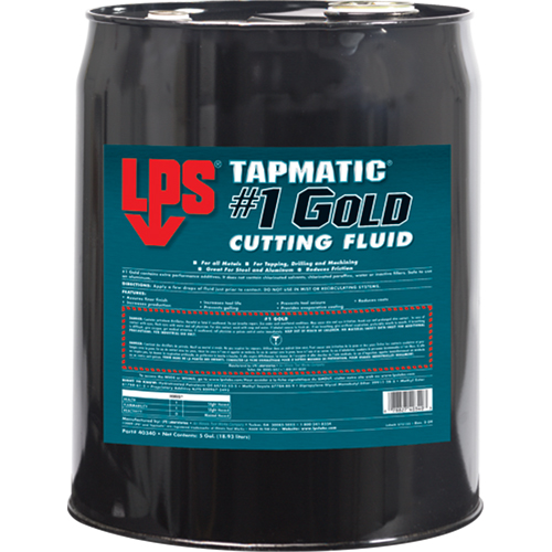 Liquides de coupe # 1 Gold de Tapmatic, 5 gal. Seaboard Timber Mart