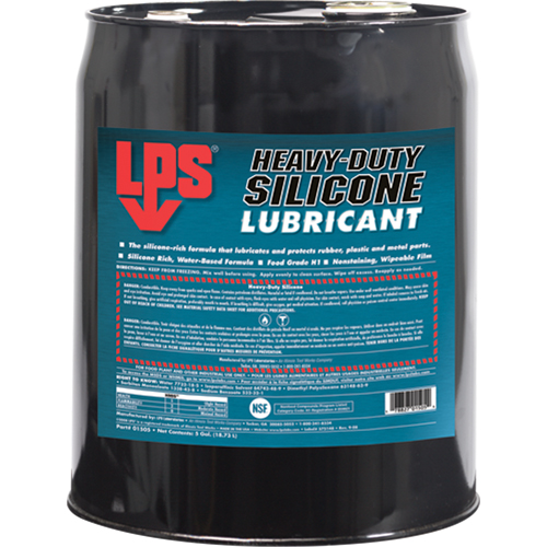 Heavy-Duty Silicone Lubricant, Pail Seaboard Timber Mart