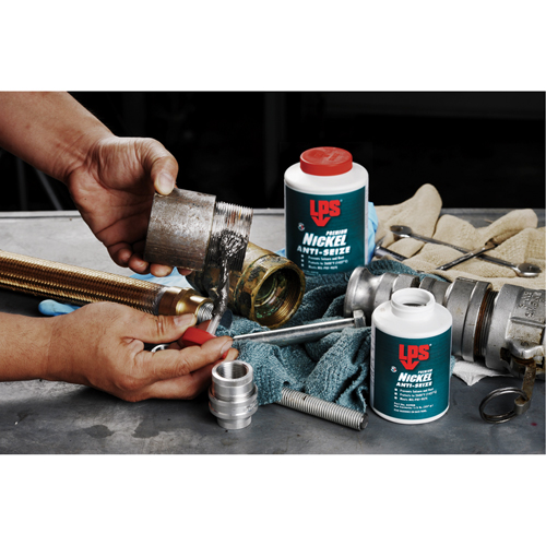 Nickel Anti-Seize, Bottle, 2600°F (1427°C) Max. Temp. Seaboard Timber Mart
