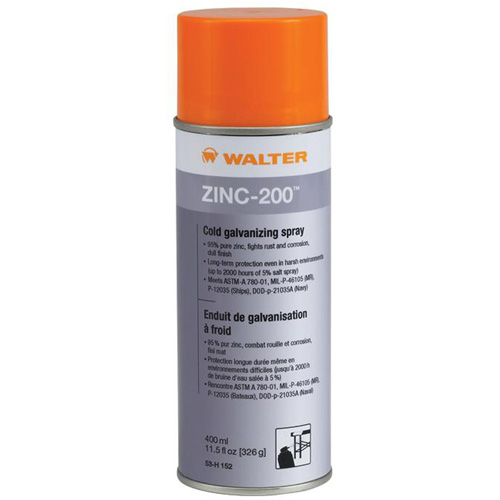 Zinc-200 Cold Galvanizing Spray, Aerosol Can Seaboard Timber Mart