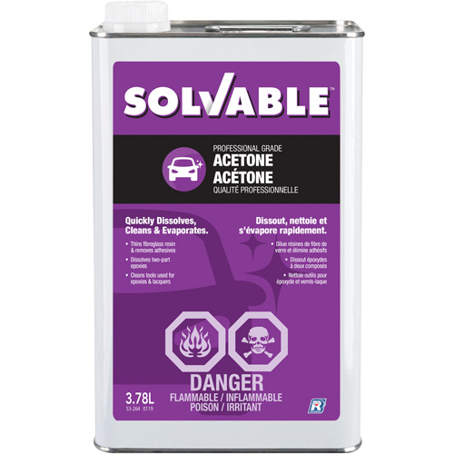 Acetone, 3.78 L Seaboard Timber Mart
