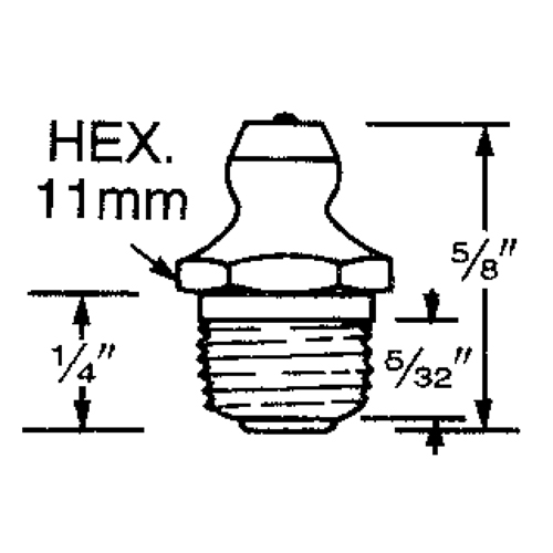 Raccord, Filetage de 10 mm Seaboard Timber Mart