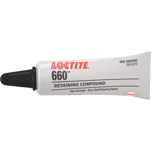 Compos&eacute; de retenue pour r&eacute;paration ajust&eacute; &agrave; la presse Quick Metal 660, 6 ml, Tube, Argent Seaboard Timber Mart
