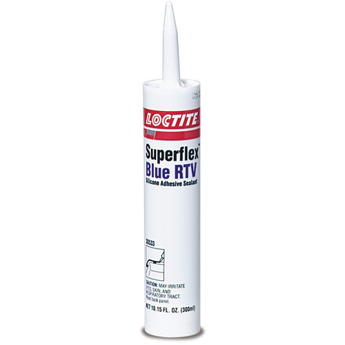 Superflex RTV Silicone Adhesive Sealant, Cartridge, Blue Seaboard Timber Mart