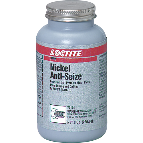 Nickel Grade Anti-Seize, Brush Top Can, 2400°F (1315°C) Max. Temp. Seaboard Timber Mart