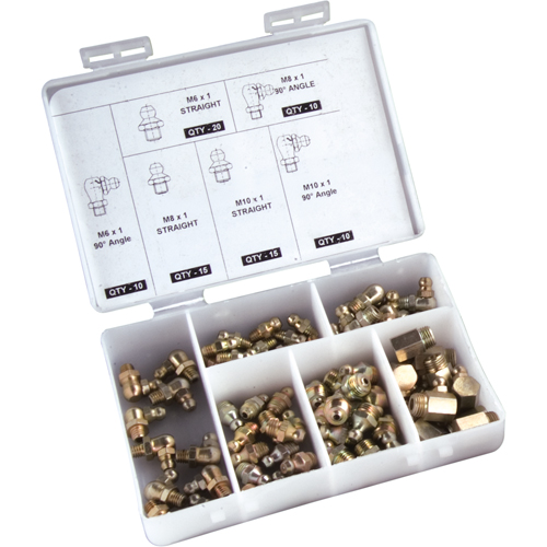 Jeu de raccords graisseurs, 80 mcx Seaboard Timber Mart
