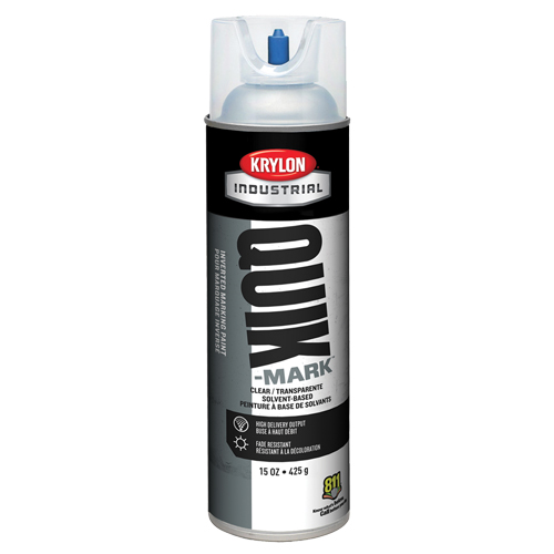 Peinture de marquage industrielle invers&eacute;e &agrave; base de solvant Quik-Mark, 15 oz, Canette a&eacute;rosol Seaboard Timber Mart