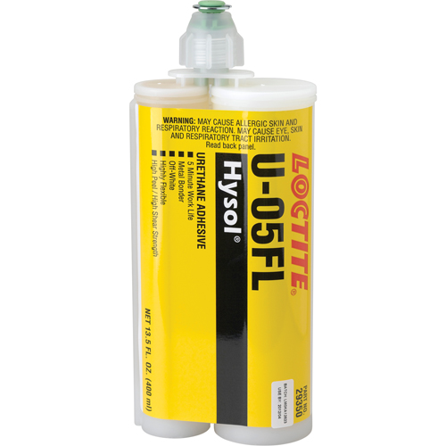 Hysol U-05FL Urethane Adhesive, Two-Part, Dual Cartridge, 622 g., Off-White Seaboard Timber Mart