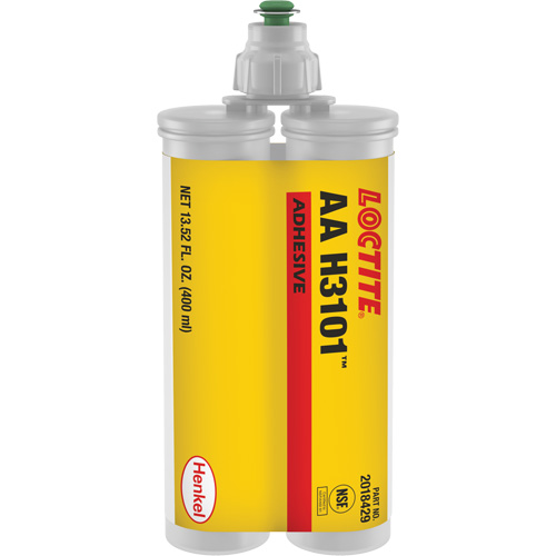AA H3101 Structural Adhesive, Two-Part, Dual Cartridge, 400 ml, White Seaboard Timber Mart