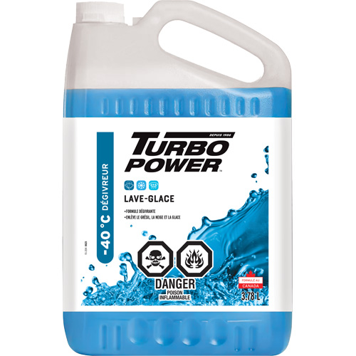 Turbo Power&reg; All-Season Windshield Washer Fluid, Jug, 3.78 L Seaboard Timber Mart
