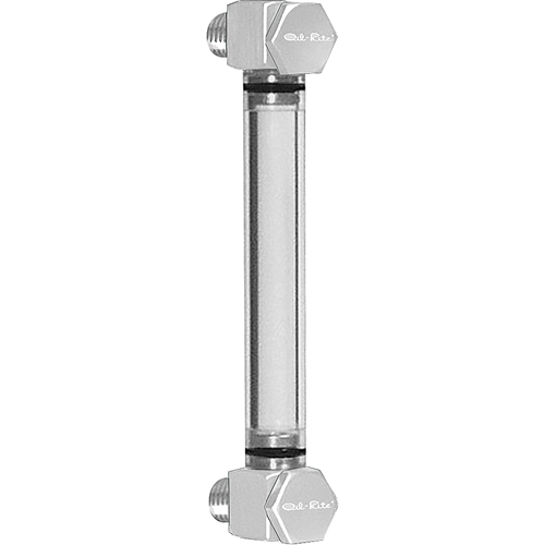 Round Nylon Liquid Level Gauge, Threaded, 6" L, 205°F (96.11° C) Seaboard Timber Mart