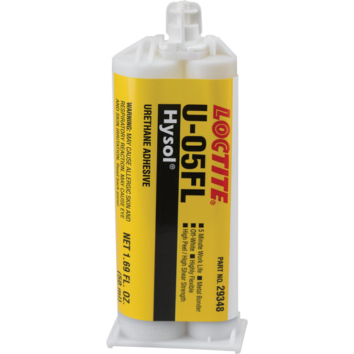 Hysol U-05FL Urethane Adhesive, Two-Part, Dual Cartridge, 90 g., Off-White Seaboard Timber Mart
