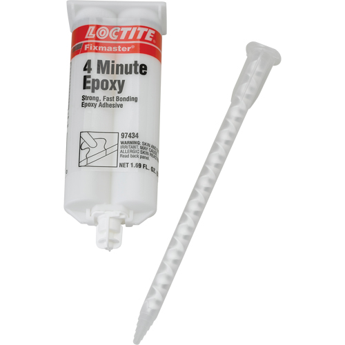 Adh&eacute;sif 4 minutes Fixmaster, 50 ml, Cartouche double, Deux composants, Ambr&eacute;e Seaboard Timber Mart