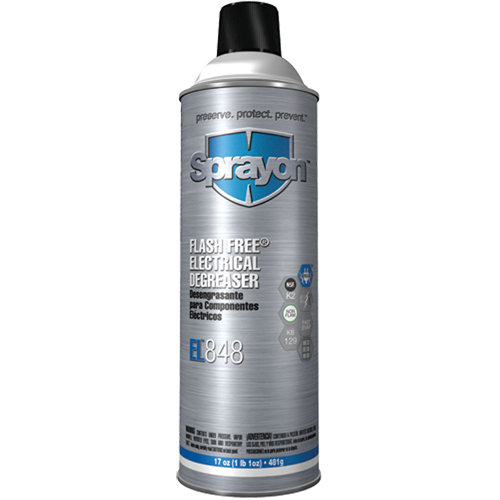 EL848 Flash Free&reg; Electrical Degreaser, Aerosol Can Seaboard Timber Mart