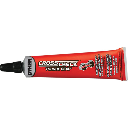 P&acirc;te indicatrice inviolable Cross-Check Torque Seal, 1 oz, Tube, Rouge Seaboard Timber Mart