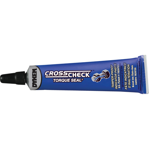P&acirc;te indicatrice inviolable Cross-Check Torque Seal, 1 liq. oz., Tube, Bleu Seaboard Timber Mart