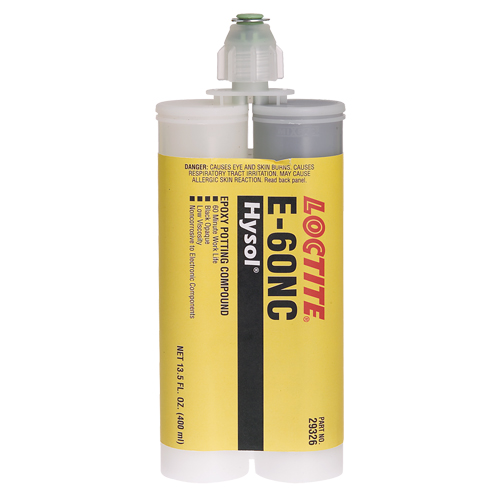 E-60NC Electrically Non-Corrosive Structural Adhesives, 400 ml, Dual Cartridge, Two-Part, Black Seaboard Timber Mart