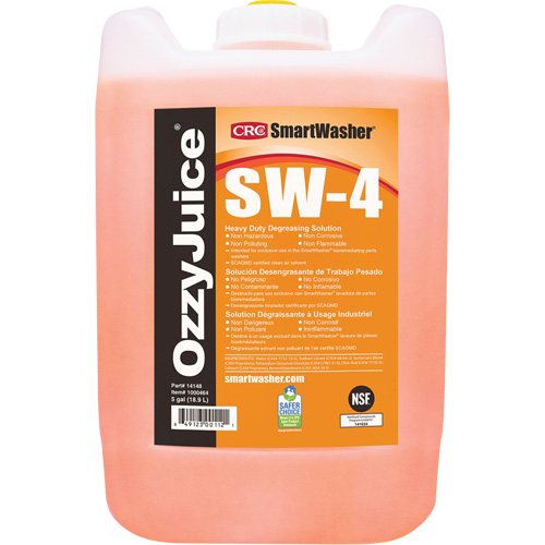 Solution nettoyante de calibre industriel Smartwasher , Cruche Seaboard Timber Mart