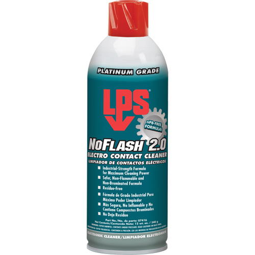 NoFlash&reg; 2.0 Electro Contact Cleaners, Aerosol Can Seaboard Timber Mart