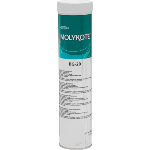 Graisse de roulement haute performance Molykote BG 20, 400 g, Cartouche Seaboard Timber Mart