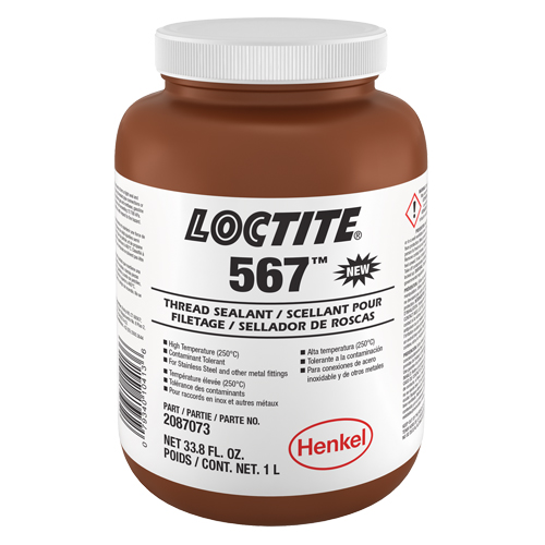 Scellant &agrave; filet haute temp&eacute;rature 567, Bouteille, 1 L,  Seaboard Timber Mart