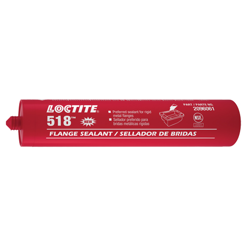 518 Flange Sealant, Cartridge, Red Seaboard Timber Mart