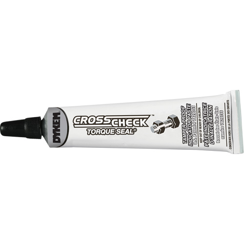 Cross Check Torque Seal&reg; Tamper-Proof Indicator Paste, 1 fl. oz., Tube, White Seaboard Timber Mart