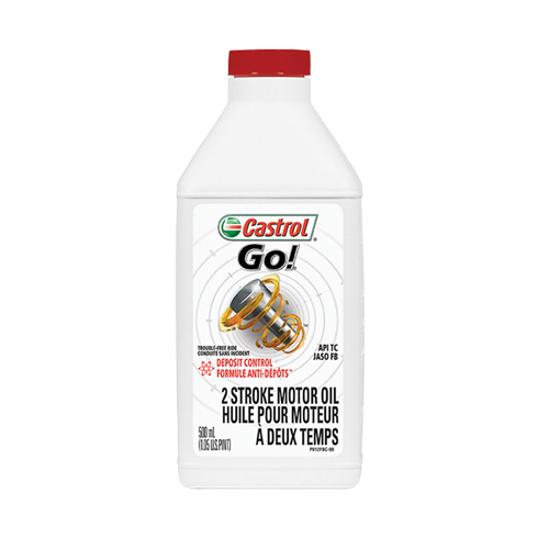 Huile pour moteur de moto Go!, 500 ml, Bouteille Seaboard Timber Mart