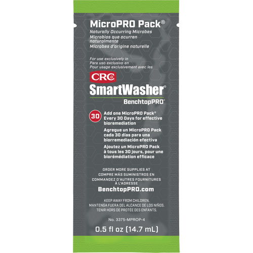 Agent nettoyant antimicrobien MicroPro Pack, 0,5 oz, Pochette Seaboard Timber Mart