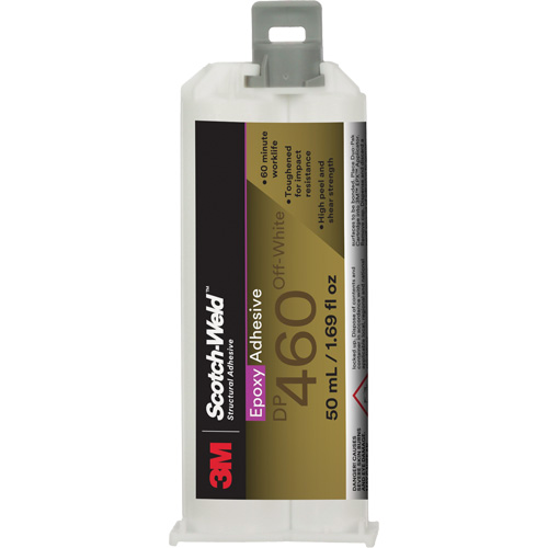 Scotch-Weld Adhesive, 50 ml, Dual Cartridge, Two-Part, White Seaboard Timber Mart